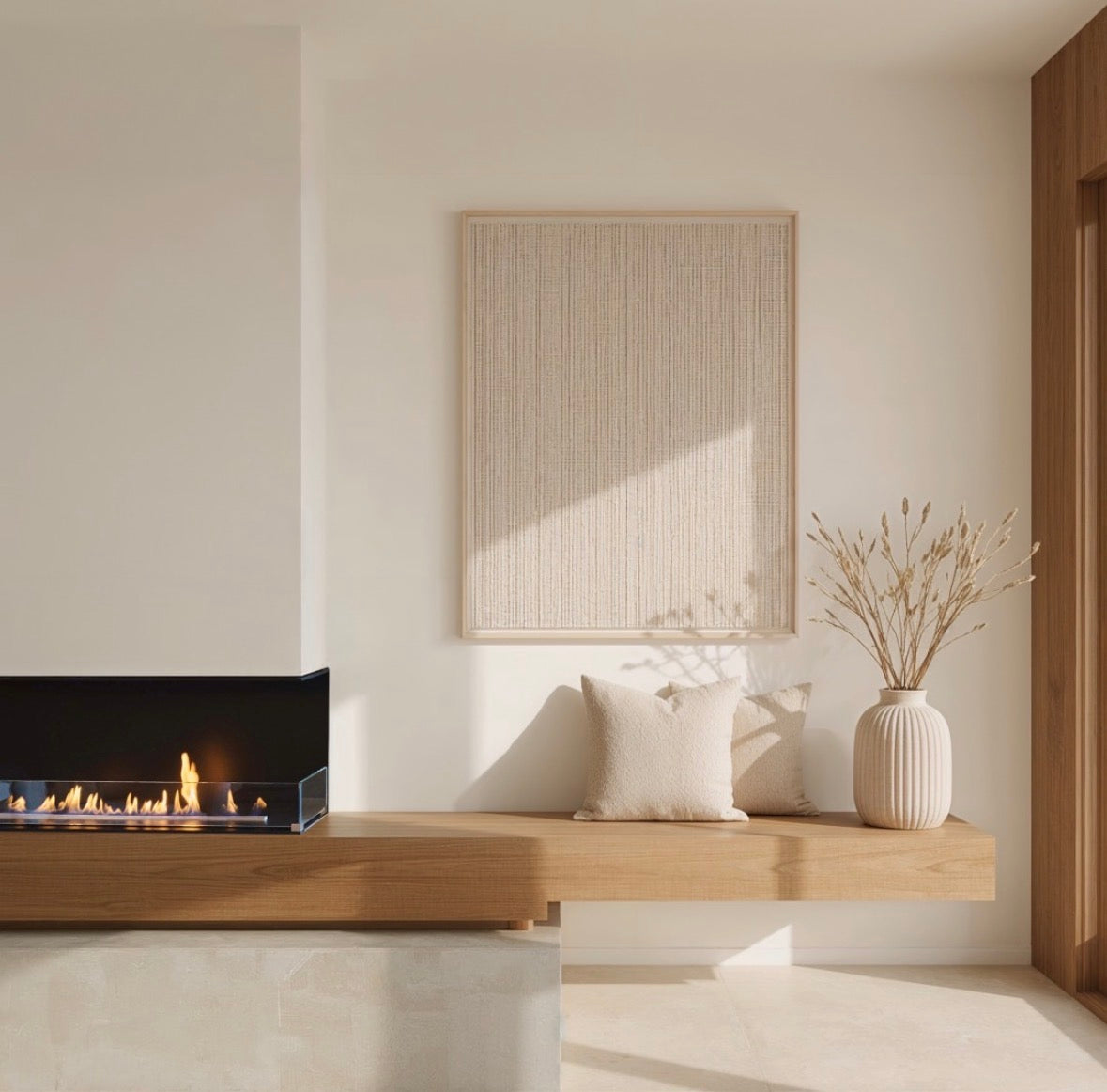 Decoflame Net Zero Emission F6 Fireplace Insert - Smart Home Control & 20.5 to 80 Hour Long Burn Times