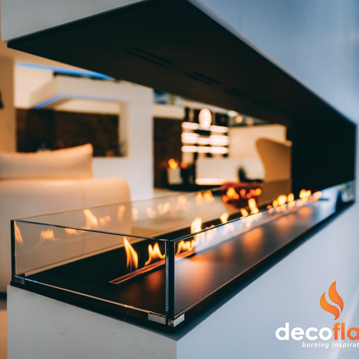 Decoflame Net Zero F6 Fireplace Insert - Smart Home & App Control - Decoflame Net Zero Fireplace Decoflame Net Zero