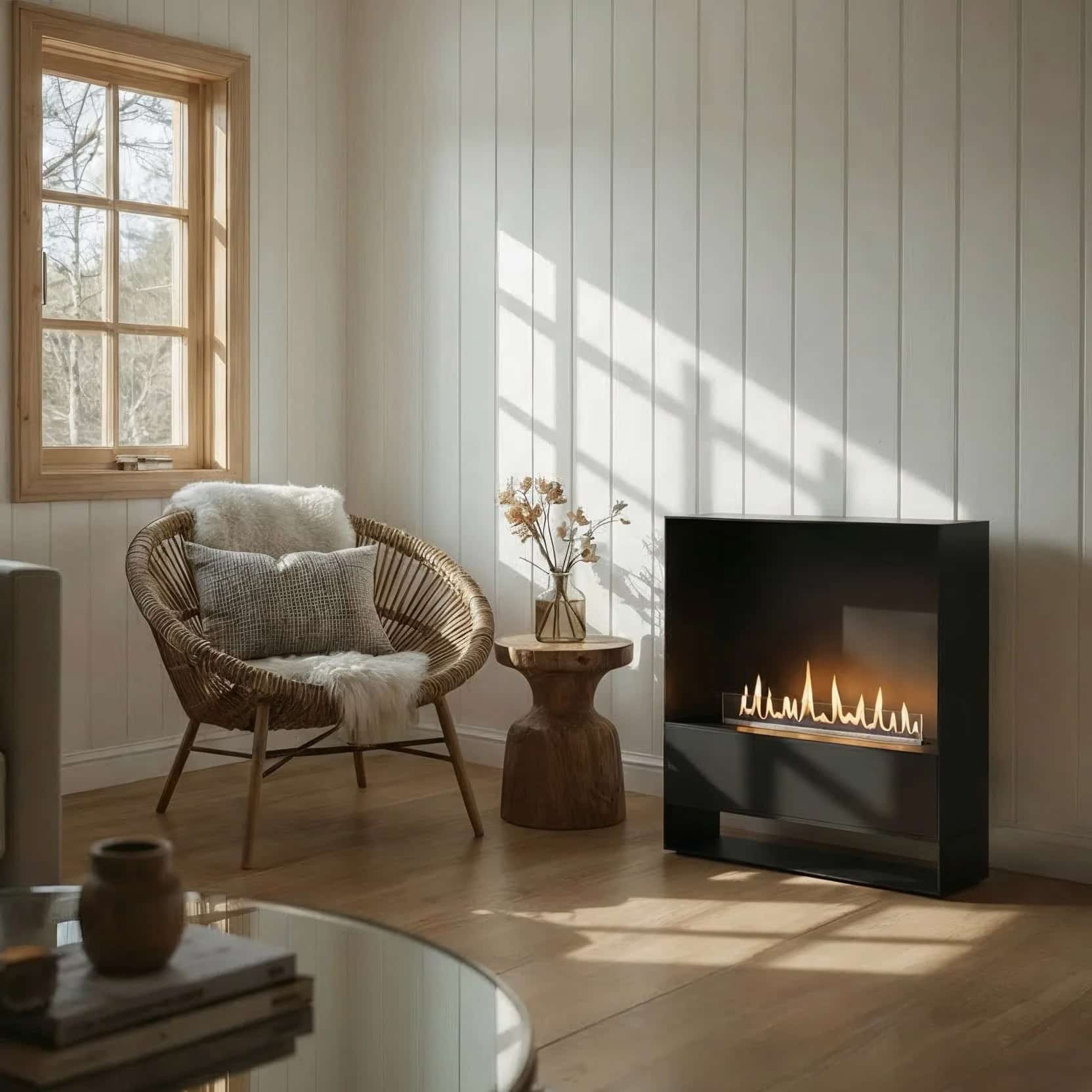 Decoflame Milan – Modular BEV Net Zero Fireplace