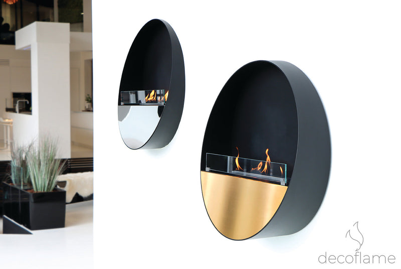 Decoflame Tokyo Wall Mounted Net Zero Fireplace